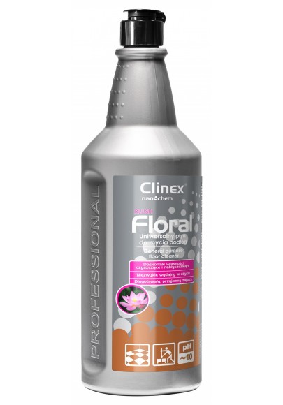 Uniwersalny płyn clinex floral blush 1l, do mycia podłóg