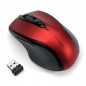 Myszka komputerowa kensington pro fit™ mid-size, bezprzewodowa, czerwona