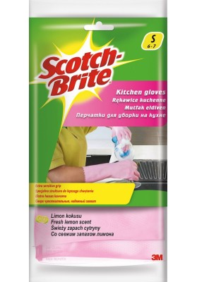 Rękawice SCOTCH BRITE™ Kuchenne, rozm. S, różowe
