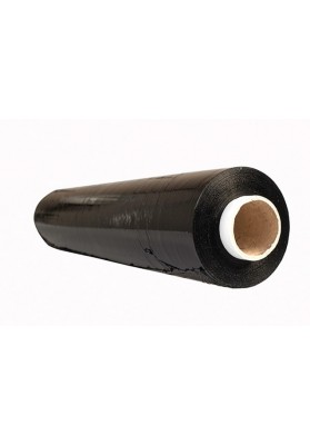Folia stretch OFFICE PRODUCTS RĘCZNA, 3,0kg netto, szer. 500mm, gr. 23µm, czarna