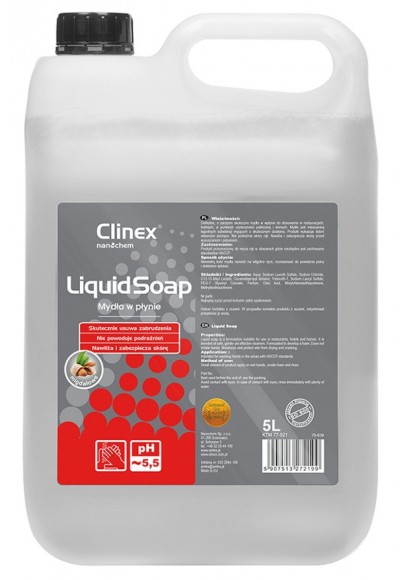 Mydło w płynie CLINEX  Liquid Soap 5L