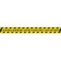 Taśma ostrzegawcza office products solvent, zachowaj bezpieczny odstęp, 50mm, 50m, żółto-czarna
